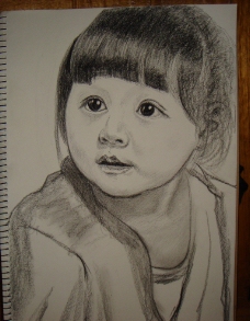 素描孩子