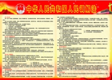 中华人民共和国人民调解法展板图片