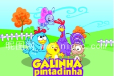 Galinha Pintadinha卡通小鸡图片