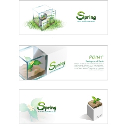 绿色环保spring植物图片