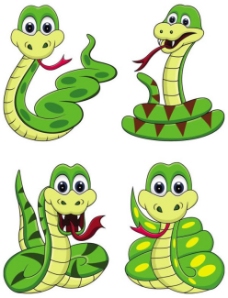 卡通蛇