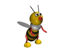 装饰品蜜蜂模型图片