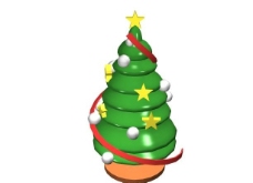 圣诞树模型图片