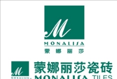 蒙娜丽莎瓷砖标志图片