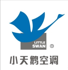 天空小天鹅空调logo图片