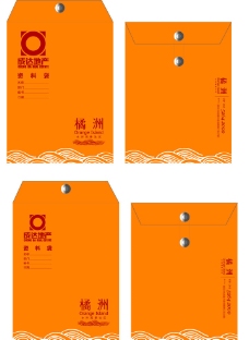 地产档案3橘洲地产公司档案袋图片