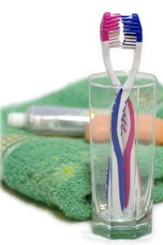 牙刷 牙膏 面巾图片