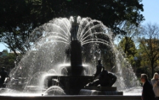 悉尼雕像喷泉图片