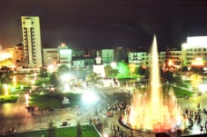 城市广场武威市城市文化广场夜景图片