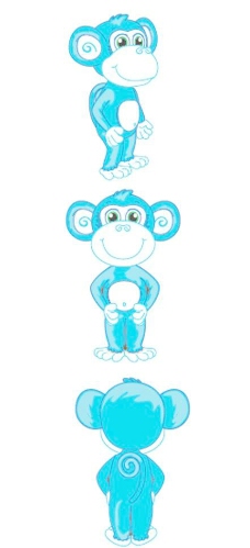 玩具猴子公崽图片