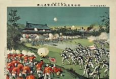 北京义和团1900决赛 油画图片