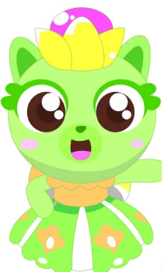 幻变精灵之芭菲茶茶图片