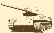 前苏联 t 34 中型坦克图片