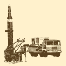 美国陆军潘兴 地地导弹图片
