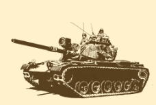 美国 m60a1 主战坦克图片