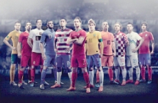日系nike足球系列广告宣传平面图片