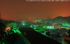 城市工业区 夜色辉煌图片