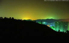 中国夜景 午夜山水图片
