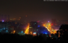 中国夜景 大运城夜景图片
